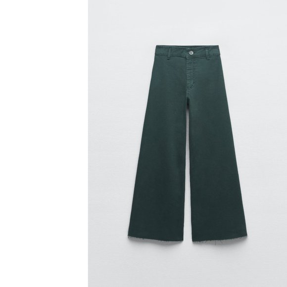 Zara Denim - HIGH RISE MARINE STRAIGHT JEANS